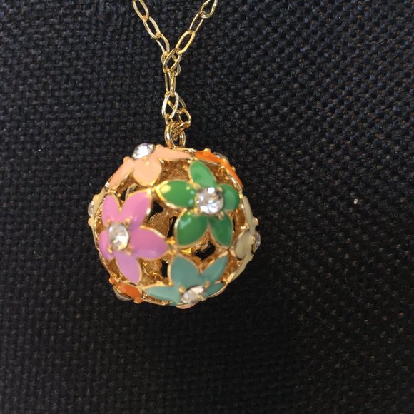 🌺💐🌸JCREW Blooming Flower Long Necklace🌸💐🌺 - Picture 9 of 9